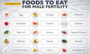 Foods that improve male fertility