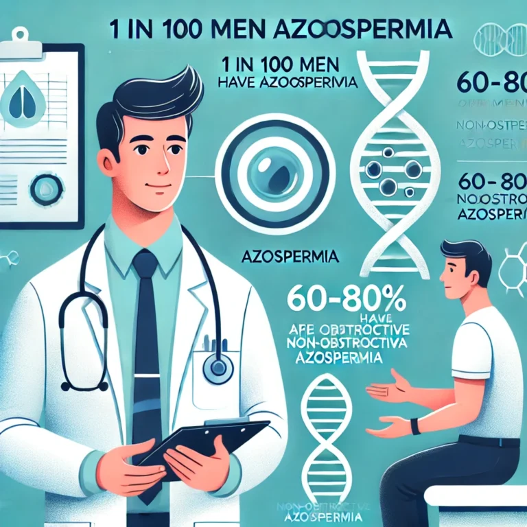 How many men have non-obstructive azoospermia? Introduction Fertility issues affect many couples worldwide, and male infertility is a significant factor in nearly 50% of cases. One of the serious male infertility conditions is non-obstructive azoospermia (NOA), a condition where a man's semen contains little to no sperm due to poor or absent sperm production. But how common is non-obstructive azoospermia? In this article, we will explore the prevalence, causes, diagnosis, and potential treatment options for NOA. Understanding Non-Obstructive Azoospermia Non-obstructive azoospermia is different from obstructive azoospermia, where sperm is produced but cannot be ejaculated due to a blockage. In NOA, the sperm production itself is impaired due to testicular or hormonal problems. This condition can result from various factors, including genetic conditions, hormonal imbalances, testicular damage, or environmental influences. How Many Men Are Affected by Non-Obstructive Azoospermia? Studies suggest that about 1% of all men and 10-15% of infertile men have azoospermia. Of these, around 60-80% have non-obstructive azoospermia rather than obstructive azoospermia. This means that a significant portion of men struggling with infertility may have NOA as an underlying issue. Global Prevalence The prevalence of NOA varies across populations and geographical locations. Some of the key statistics include: 1 in 100 men have azoospermia. Among infertile men, 10-15% are diagnosed with azoospermia. Approximately 60-80% of azoospermic men have non-obstructive azoospermia. Given these numbers, millions of men worldwide may be dealing with this condition, making it a more common concern than many realize. Causes of Non-Obstructive Azoospermia There are several reasons why men may develop NOA. Some of the most common causes include: 1. Genetic Factors Genetic abnormalities can significantly impact sperm production. Conditions such as Klinefelter syndrome, Y chromosome microdeletions, and other genetic mutations can lead to NOA. 2. Hormonal Imbalances Hormones like testosterone, follicle-stimulating hormone (FSH), and luteinizing hormone (LH) play crucial roles in sperm production. Any imbalance in these hormones can affect sperm development. 3. Testicular Issues Undescended testicles (cryptorchidism) Varicocele (enlarged veins in the scrotum) Infections like mumps or sexually transmitted diseases Injury or trauma to the testicles 4. Environmental and Lifestyle Factors Exposure to toxins such as pesticides, radiation, or heavy metals Use of anabolic steroids or certain medications Excessive alcohol, smoking, or drug use High levels of stress Diagnosis of Non-Obstructive Azoospermia To determine if a man has NOA, doctors perform several tests, including: 1. Semen Analysis A semen analysis is the first step in diagnosing azoospermia. If no sperm are found in the sample, further testing is required. 2. Hormone Testing Blood tests measure testosterone, FSH, and LH levels to assess hormone balance and testicular function. 3. Genetic Testing Doctors may perform genetic tests to check for Y chromosome deletions or other mutations linked to NOA. 4. Testicular Biopsy A small tissue sample from the testicles is examined to determine if sperm production is occurring at any level. Treatment Options for Non-Obstructive Azoospermia While NOA is a challenging condition, various treatment options can help men with this condition. 1. Hormonal Therapy In cases where hormonal imbalances are the cause, hormone replacement therapy or medications like Clomid may stimulate sperm production. 2. Surgical Sperm Retrieval Even in NOA cases, there may be small areas in the testicles producing sperm. Techniques like: Testicular Sperm Extraction (TESE) Microdissection TESE (micro-TESE) These methods help retrieve sperm for use in assisted reproductive techniques like IVF (in-vitro fertilization) or ICSI (intracytoplasmic sperm injection). 3. Lifestyle Changes and Natural Remedies Although medical treatments are essential, certain lifestyle changes may support reproductive health: Maintain a healthy diet rich in antioxidants, zinc, and omega-3 fatty acids Avoid smoking, alcohol, and drugs Reduce stress through yoga, meditation, or exercise Avoid exposure to environmental toxins 4. Assisted Reproductive Techniques (ART) If sperm retrieval is successful, assisted reproductive techniques like IVF or ICSI can help men with NOA conceive. Can Men with Non-Obstructive Azoospermia Have Biological Children? Many men diagnosed with NOA wonder if they will ever be able to father a child. While natural conception may not be possible in most cases, advances in medical science offer hope. With techniques like micro-TESE and ICSI, many men with NOA have successfully become biological fathers. If sperm retrieval is unsuccessful, couples can explore alternative options such as sperm donation or adoption to build their families.