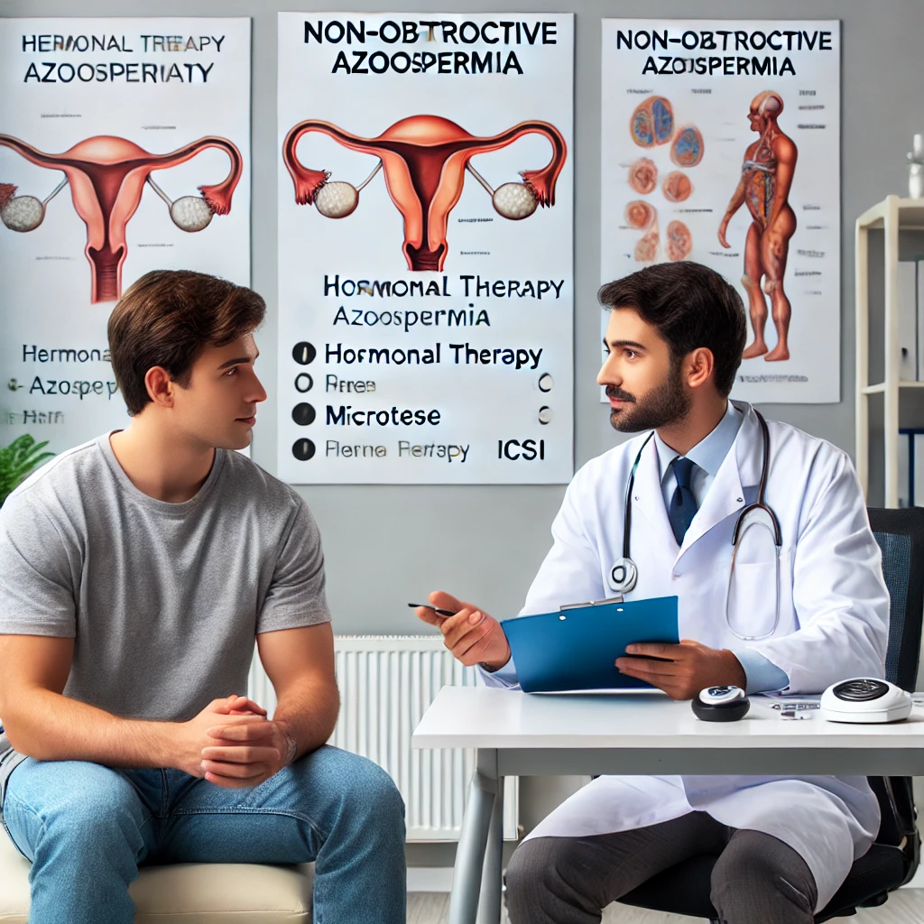 How do you treat non obstructive azoospermia in the US?