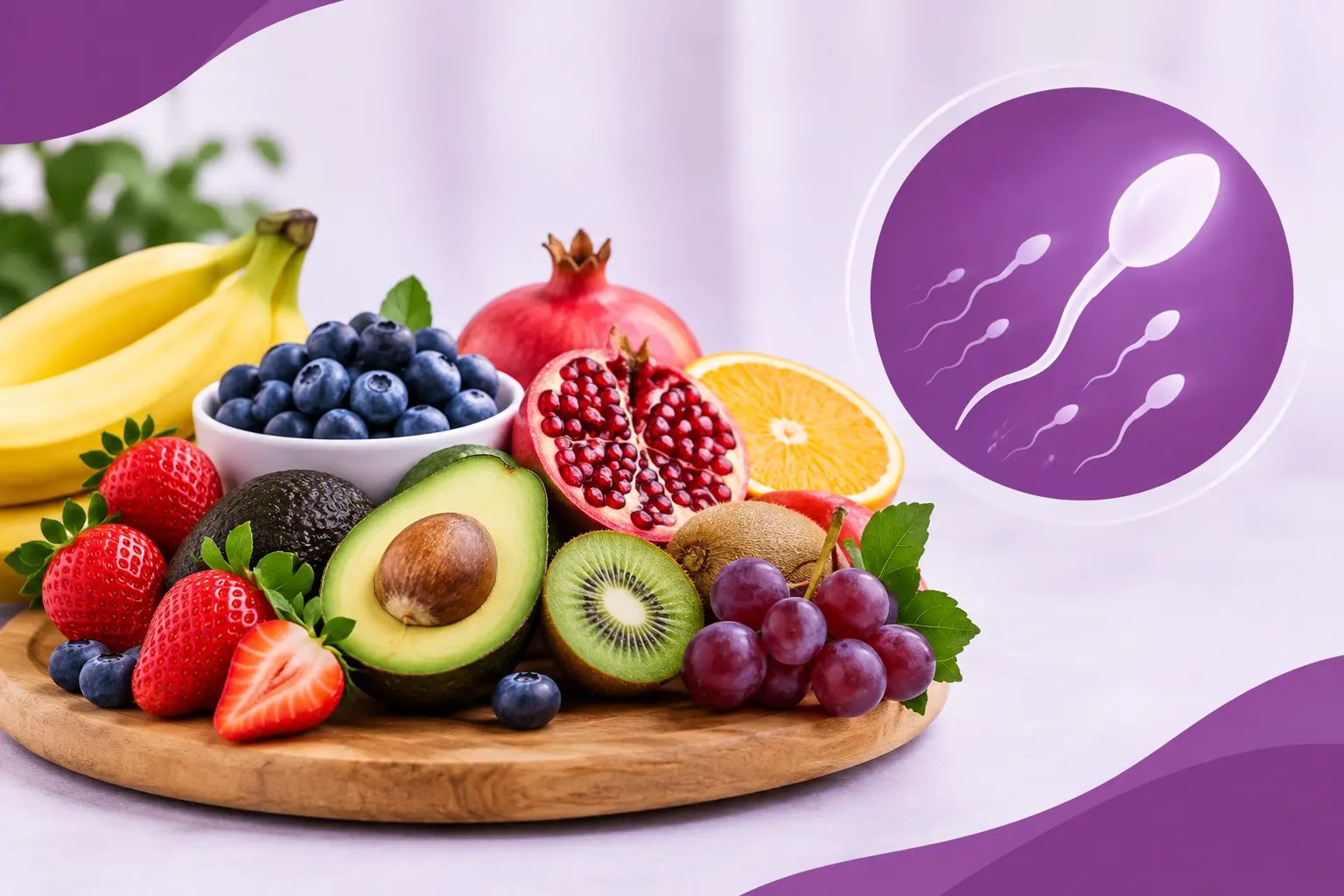 Which fruit is best for sperm?
