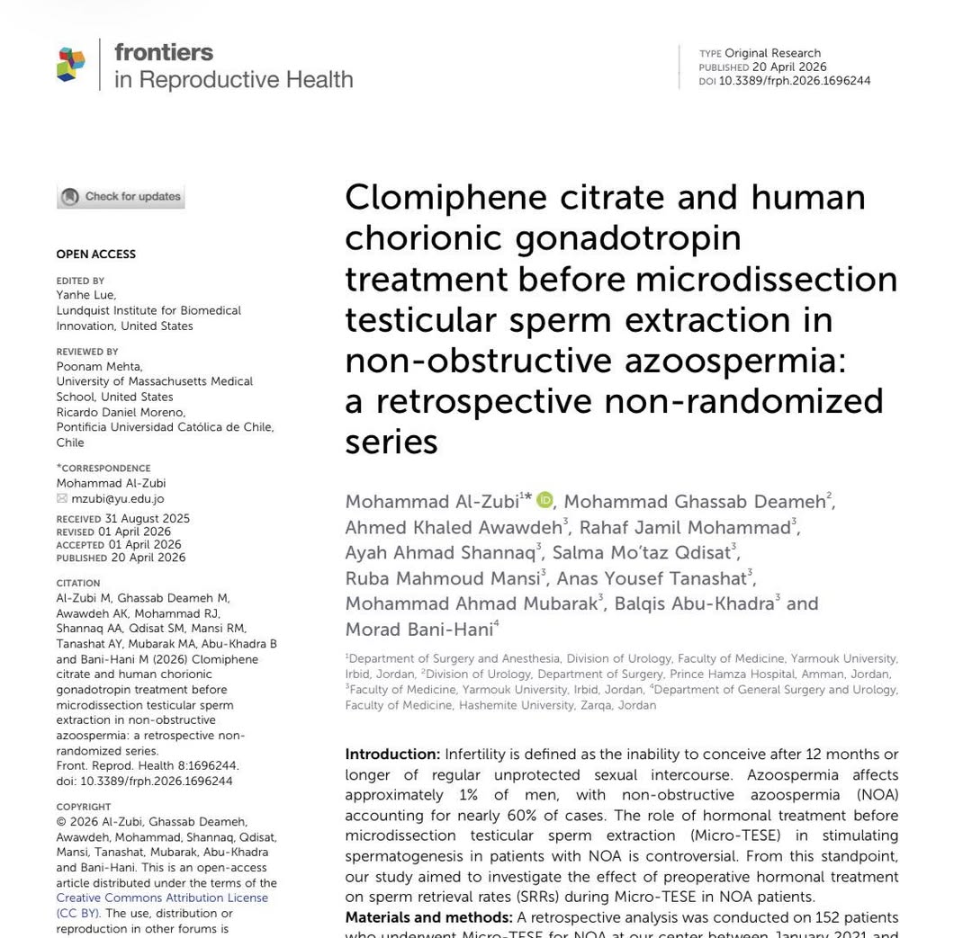 New Research: Does Hormonal Therapy Actually Help Before Micro-TESE?