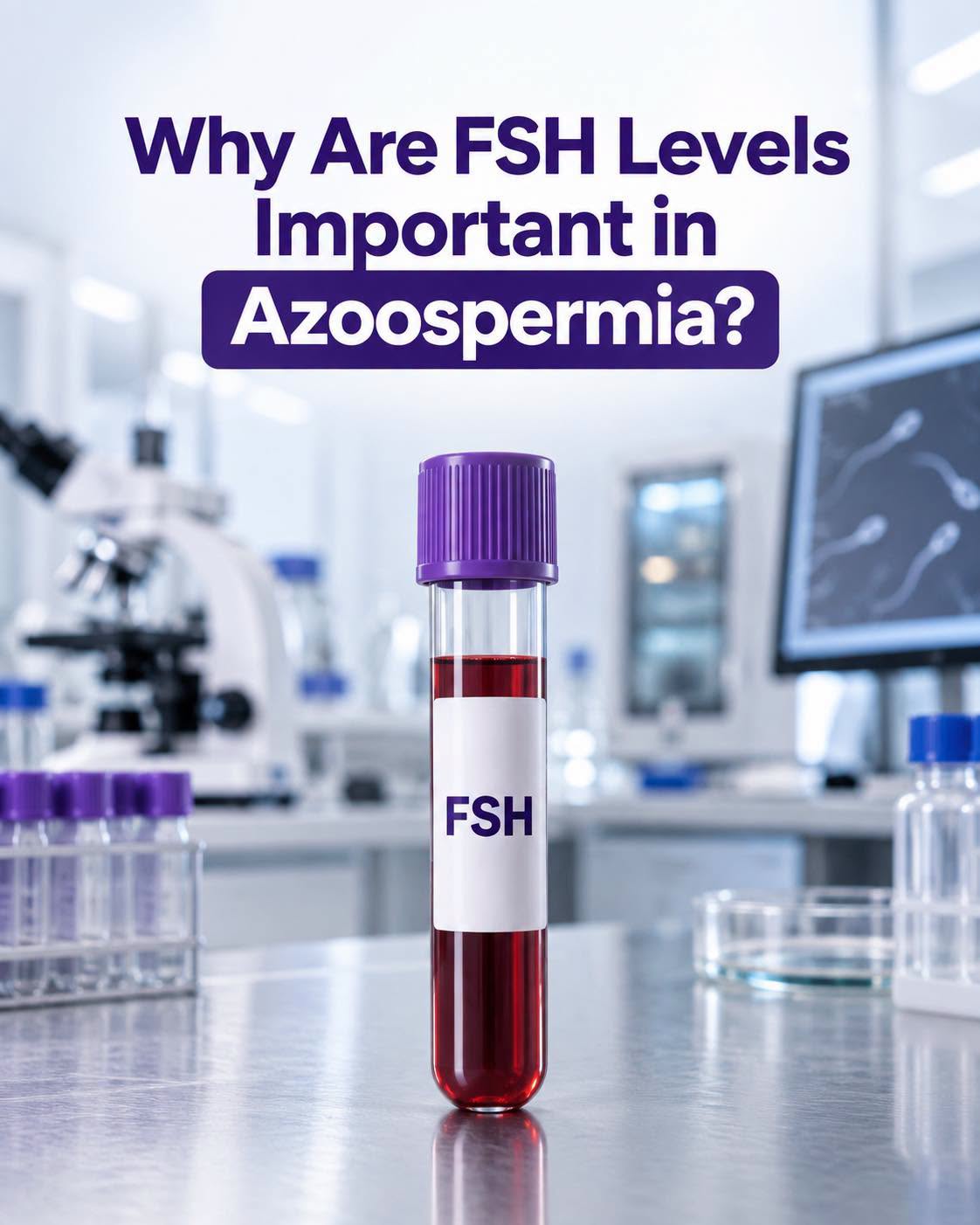 Why FSH levels are important in azoospermia