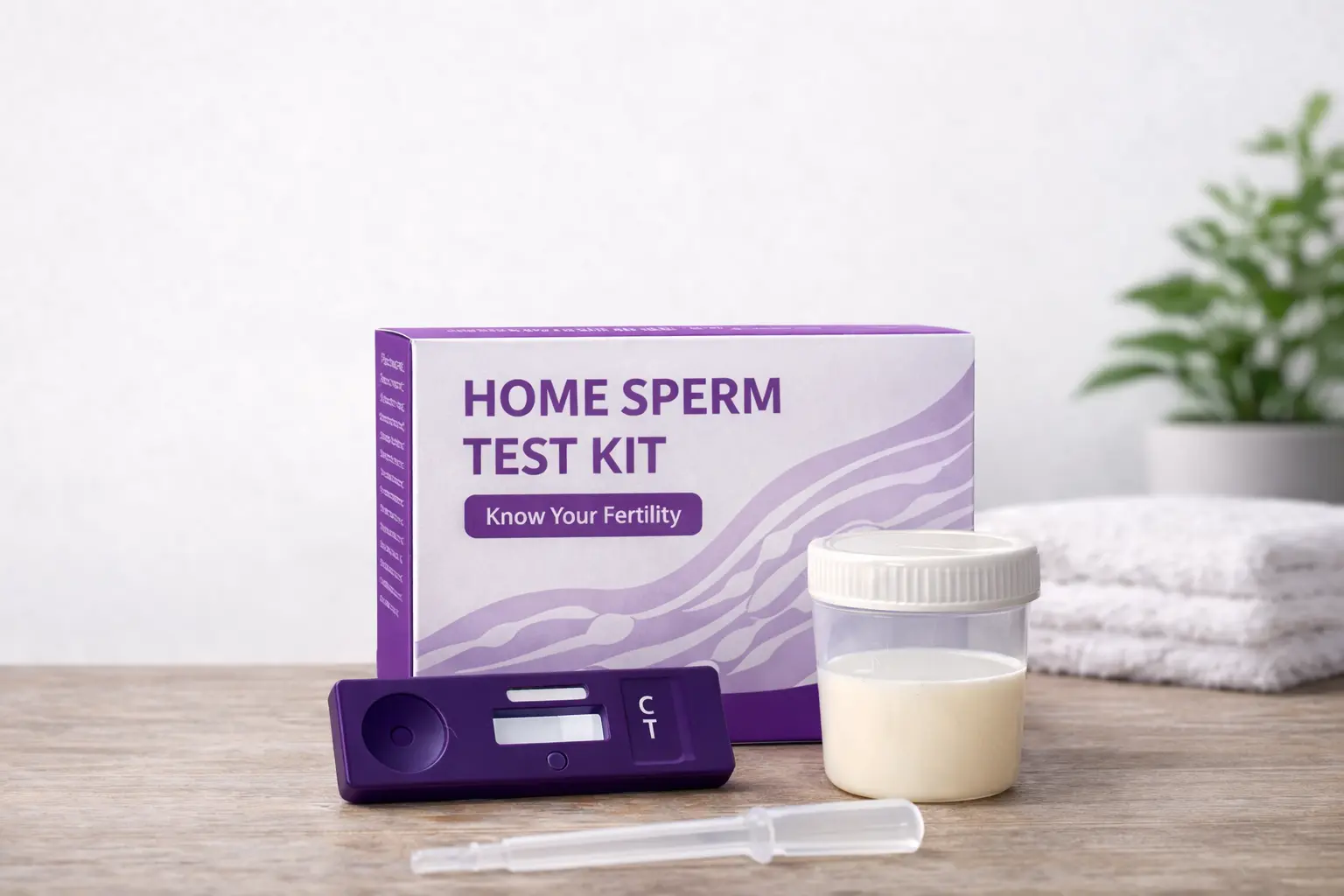 How can I check my sperm count myself?