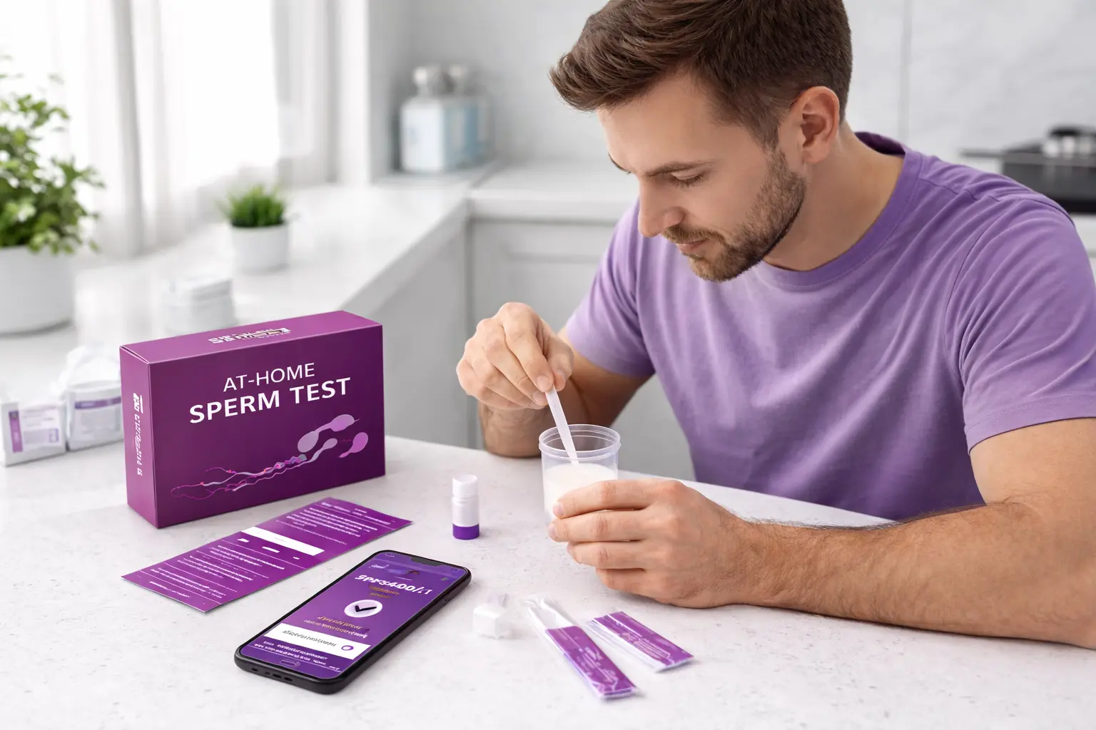 how to check sperm count at home naturally