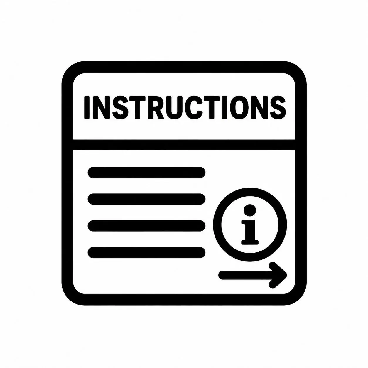 INSTRUCTIONS