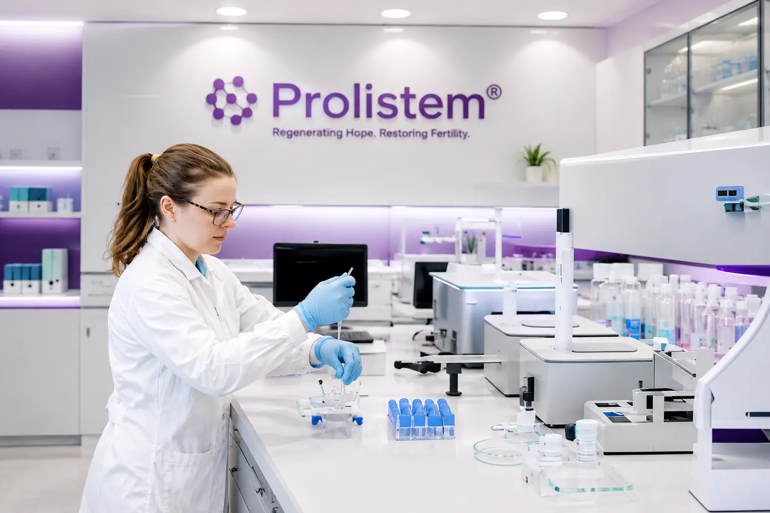 Prolistem research team developing male fertility support