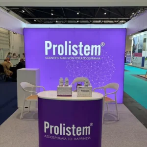 Prolistem booth at ESHRE 2026 Annual Meeting in London