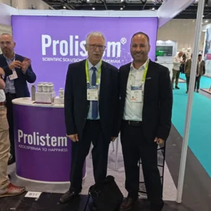 Prolistem team members at the ESHRE 2026 exhibition