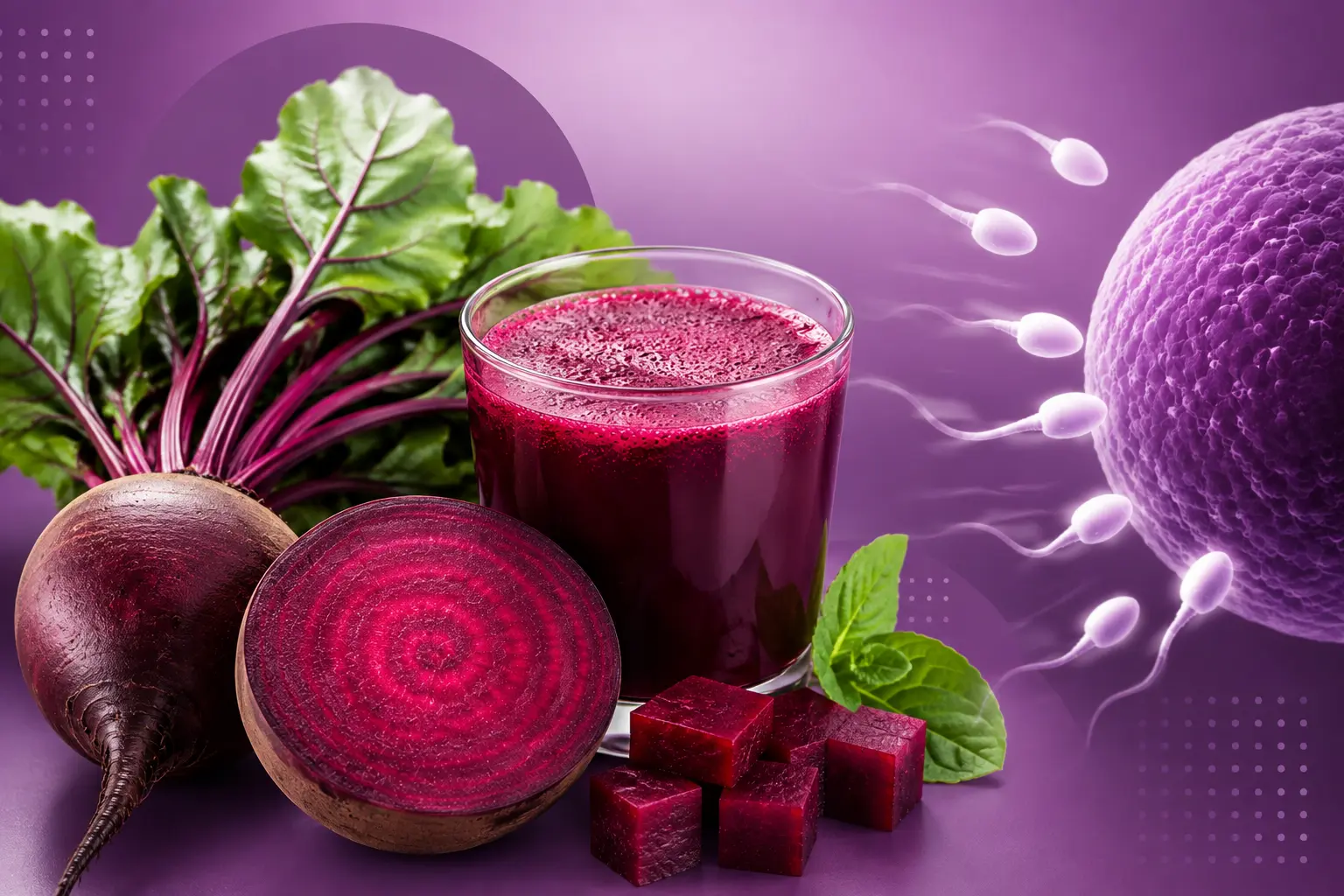 beetroot benefits for male sperm and male fertility
